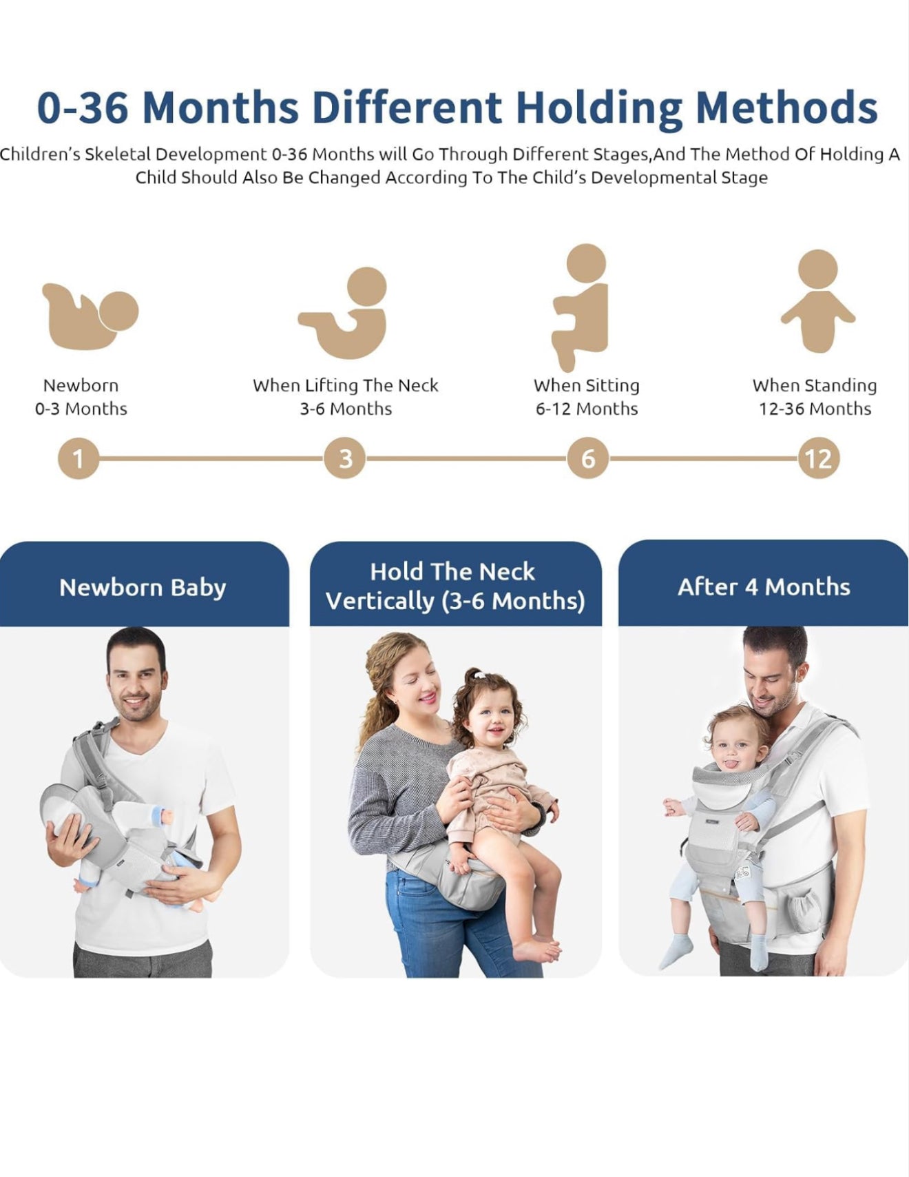 Babyhuzz LittleLift™ Hipseat Carrier