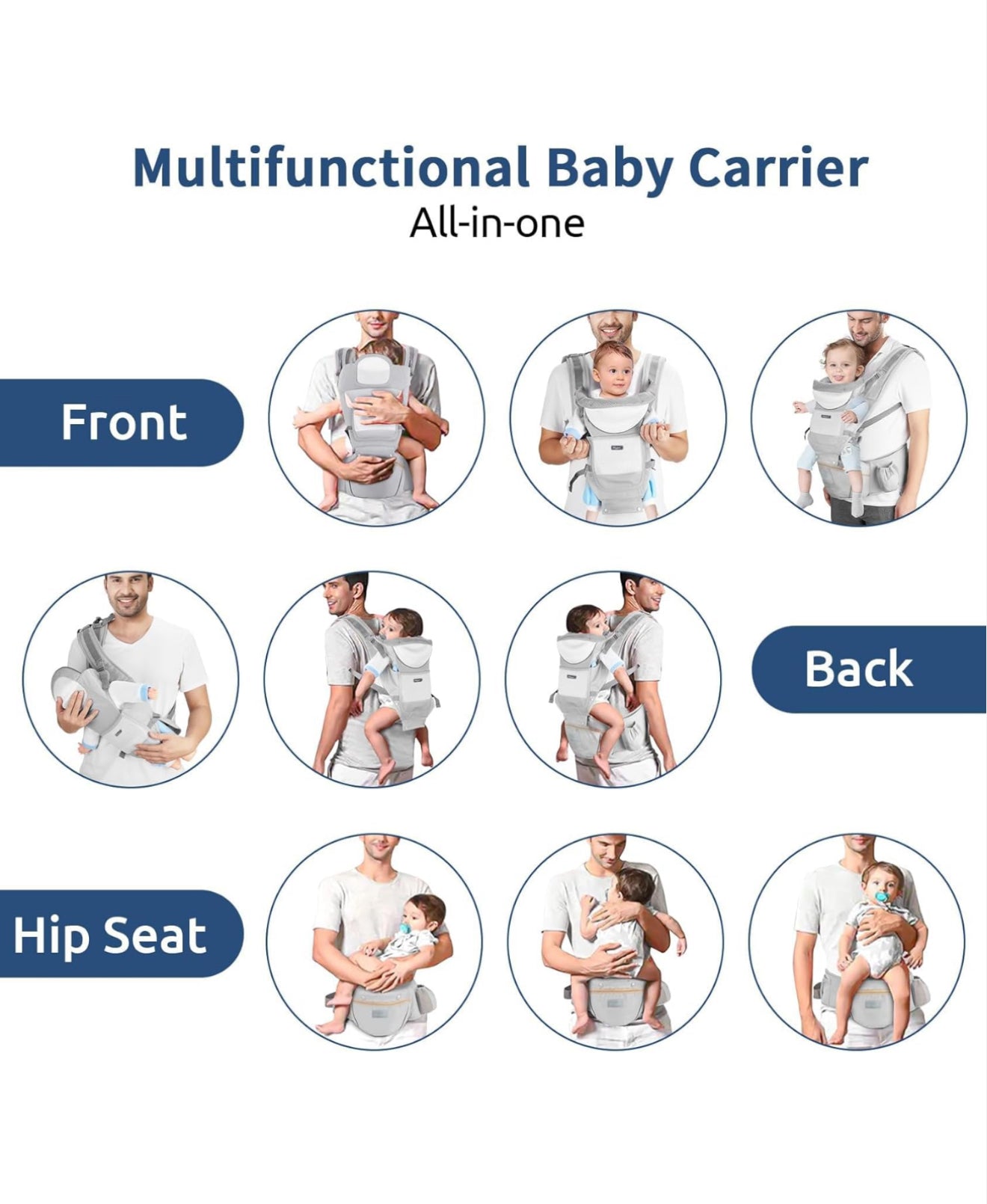 Babyhuzz LittleLift™ Hipseat Carrier