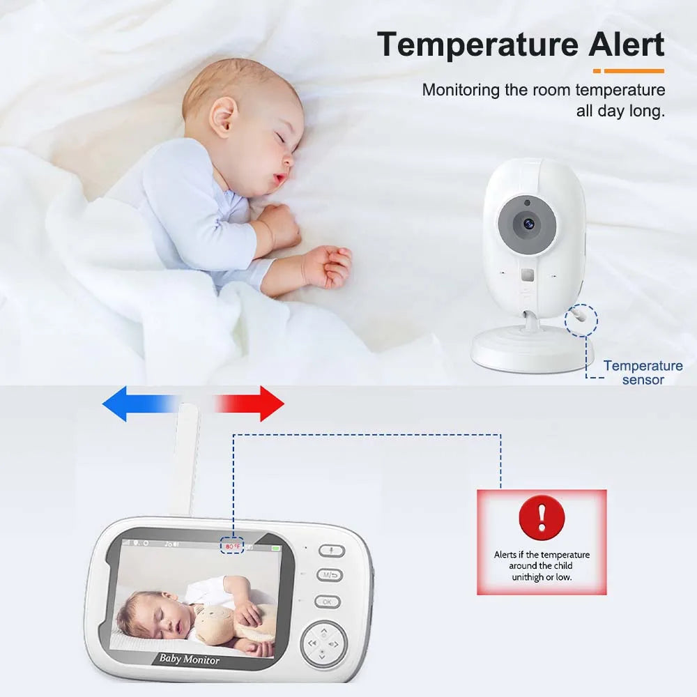 Babyhuzz MamaWatch™ Video Monitor